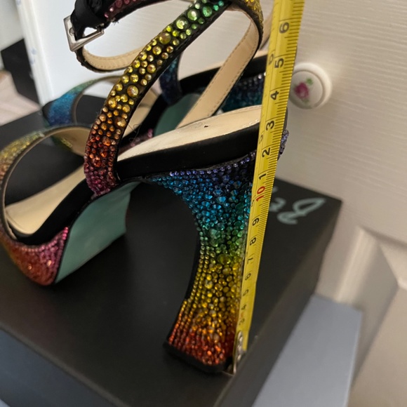 Betsy Johnson colorful heels - Picture 5 of 11